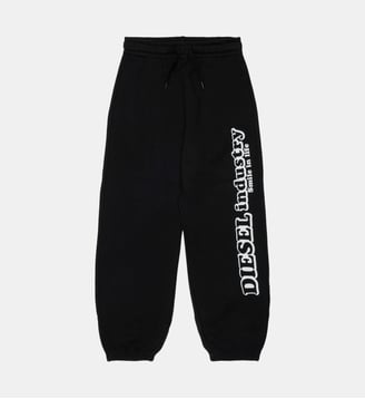 Pantalon en molleton avec logo Diesel Kids
