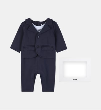 Combinaison de cérémonie - BOSS Kidswear - Bleu cargo