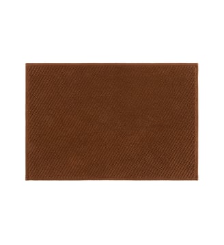 Tapis de bain  en coton - Desforges - Châtaigne