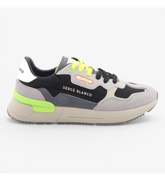 Sneakers Genève - Serge Blanco - Noir