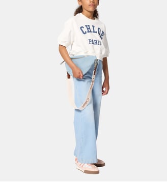 Sweat en molleton - Chloe Kids - Off white
