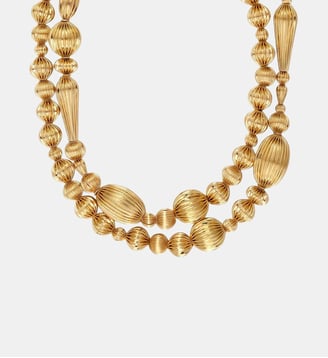 Collier sautoir   - Inti - Satellite - Doré