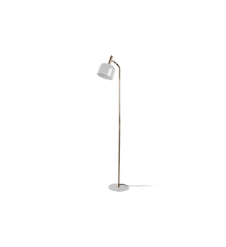 Lampadaire Blanc - Leitmotiv - Blanc