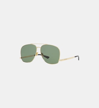 Lunettes de soleil Pilote SL 653 Leon - Saint Laurent - Or