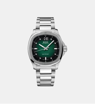 Montre automatique Multifort Vert M0495261109100 - Mido - Argenté