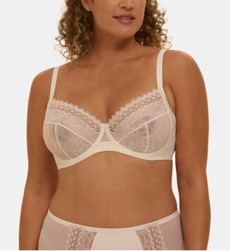 Soutien-gorge avec armature emboitant - Naturel - Simone Pérèle - Blanc