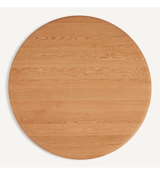 Plateau de table rond en chêne, diamètre 137 cm - AM.PM - Chêne naturel