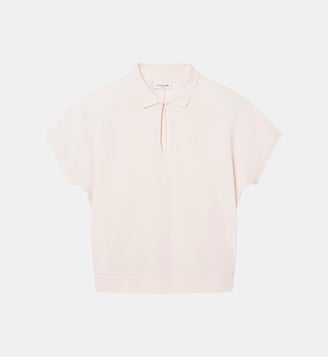 Polo Piqué fluide festonné relaxed fit Lacoste
