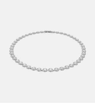 Collier Una Angelic, Doré à l’or 18 carats (750/1000) - Swarovski - White et rrhodium plated