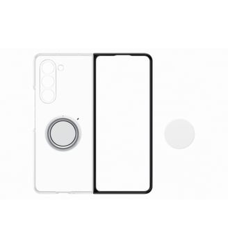 Coque Z Fold 5 + support amovible transparente - Samsung - Standard