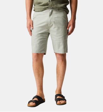 Short droit en coton stretch Gunn, 23 cms - Rodd & Gunn - Fern
