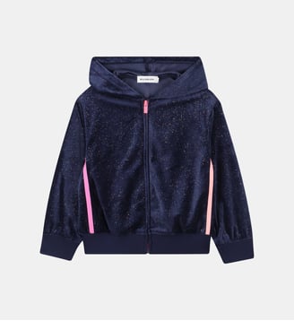 Cardigan en velours brillant - Billieblush - Indigo