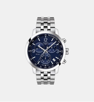 Montre PRC 200 Bleu T1144171104700 - Tissot - Argenté
