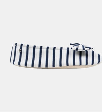 Chaussons ballerines velours félin et noeud-Léopard-41/42 Isotoner