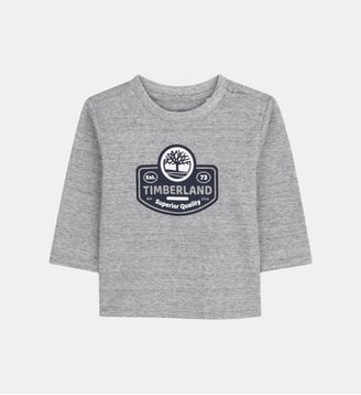T-shirts à manches longues - Timberland - Gris chiné acier