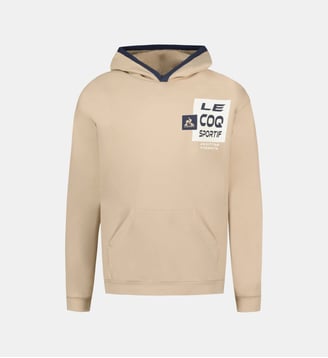 Sweat à capuche  Essentiels - Le Coq Sportif - Beige