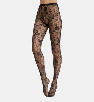 Collant Baroque Style - Dim - Noir