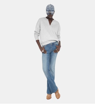 Sweatshirt Olive - Zadig&Voltaire - Gris chiné clair