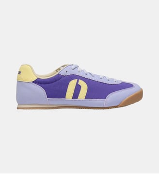 Baskets basses Riya - Odaje - Violet jaune