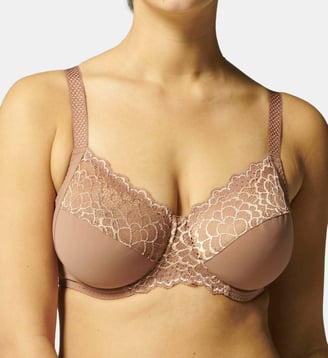Soutien-gorge armatures Caresse - Simone Pérèle - Marron