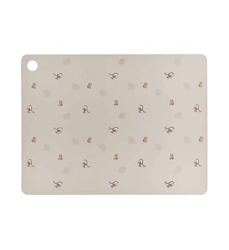Set de table en silicone à thème animalier - OYOY - Brun