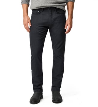 Jean droit en coton stretch Motion Mélange - Rodd & Gunn - Onyx
