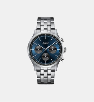 Montre Antheor Bleu CW21008 - Cluse - Argenté