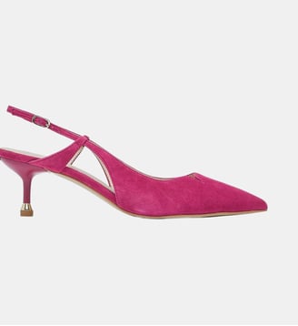 Slingbacks en daim - Liu Jo - Rose vif