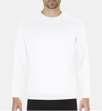 Maillot de corps manches longues - Eminence - Blanc