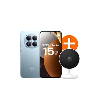Smartphone Pack Redmi Note 15 Pro 5G 256Go Bleu+Caméra - Xiaomi - Bleu