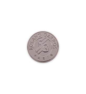 Magnet Logo Metal - Roland-Garros - Gris