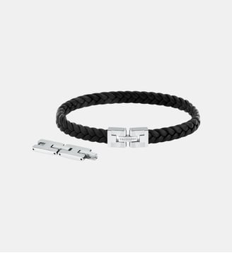 Bracelet T-LEATHER - Trussardi - Noir