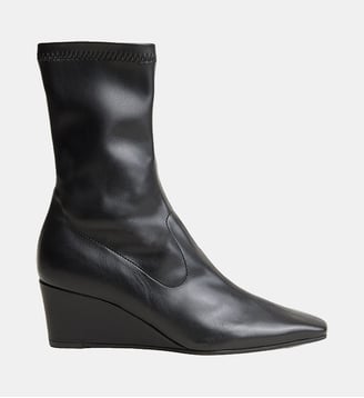 Boots Dextra en cuir  - Jonak - Noir