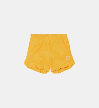 Short en éponge Tortue jacquard fille - Vilebrequin - Maïs