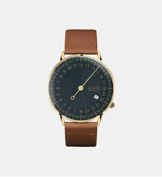 Montre André Vert olive AN-001 - Gustave & Cie - Doré