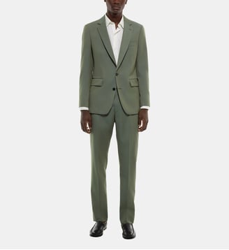Costume ajusté en twill de laine Fursac
