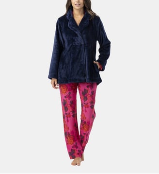 Veste en peluche flanelle ESSENTIEL H77A Lingerie Le Chat