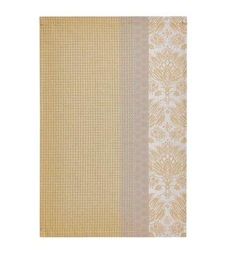 Essuie-mains Confitures 100% coton - Le Jacquard Francais - Beige osier