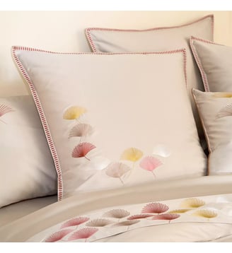 Taie d'oreiller satin de coton Garnier Thiebaut