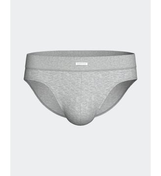 Slip en coton élasthanne - Impetus - Gris