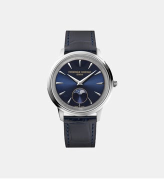 Montre Classics Bleu FC-206N3S6 - Frédérique Constant - Argenté