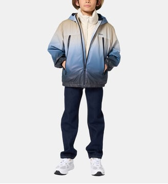 Coupe-vent à capuche - BOSS Kidswear - Bleu tendre