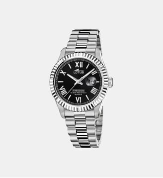 Montre Freedom Noir 19002/5 - Lotus - Argenté