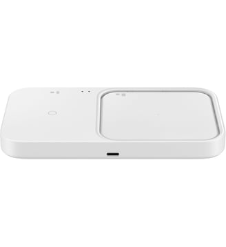 Chargeur induction Sans fil Duo blanc charge rapide 15W - Samsung - Blanc