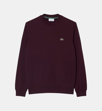 Sweatshirt classic fit molleton - Lacoste - Marron oxalis