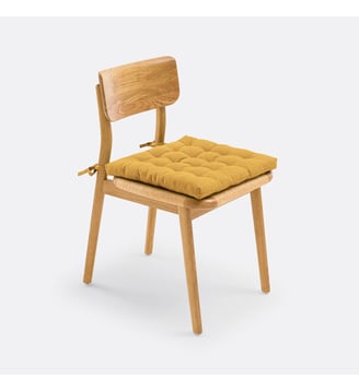 Galette de chaise coton recyclé La Redoute Interieurs