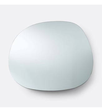 Miroir organique taille XL - La Redoute Interieurs - Transparent