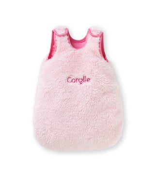 Turbulette Peluche Rose pour poupon 30 cm - Corolle - Multicolore