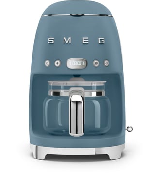 Cafetière filtre DCF02SBMEU bleu orage - Smeg - Bleu