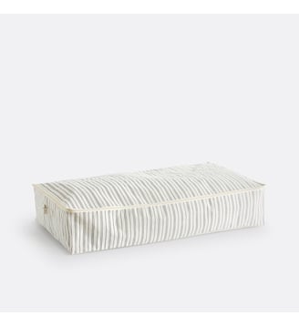 Housse de rangement dessous de lit - La Redoute Interieurs - Noir et blanc